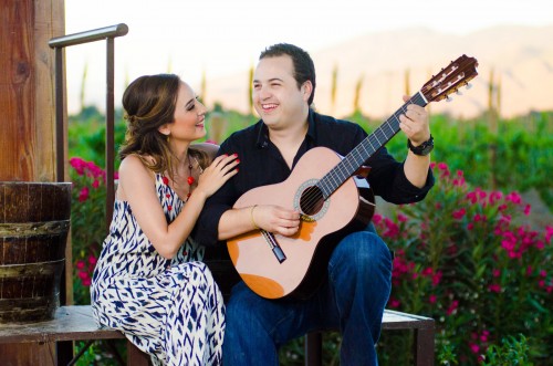 Engagement valle de guadalupe el cielo Elda y jp vineyard couple lizeth aviles photography